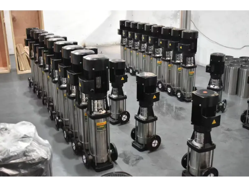 Présentation des pompes centrifuges multicellulaires